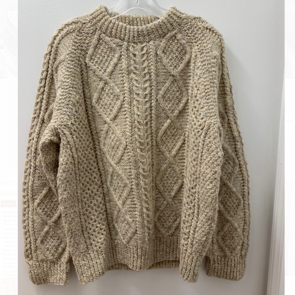 Vintage Irishknit Fishermen’s sweater